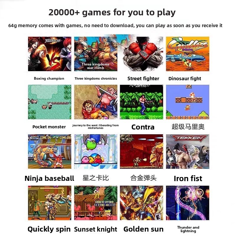 Game Console Retro Double High - Arcade Vibes ulasan dan harga