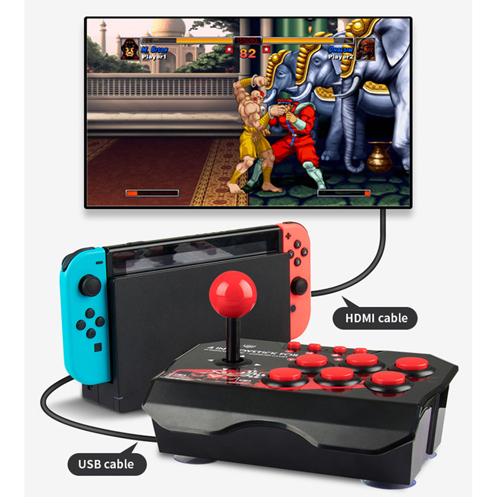 GAMINJA 4-in 1Game Joystick Wi - Arcade Vibes ulasan dan harga