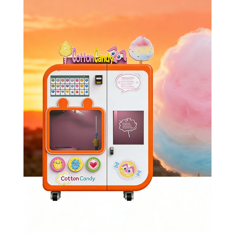 Fully Automatic Cotton Candy V - Arcade Vending Machines ulasan dan harga